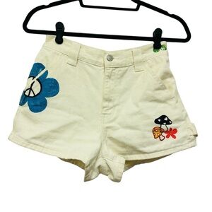 Pacsun Painted Festival Shorts